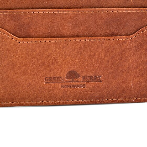 Greenburry Newport Kreditkartenetui RFID Schutz Leder 10.5 cm