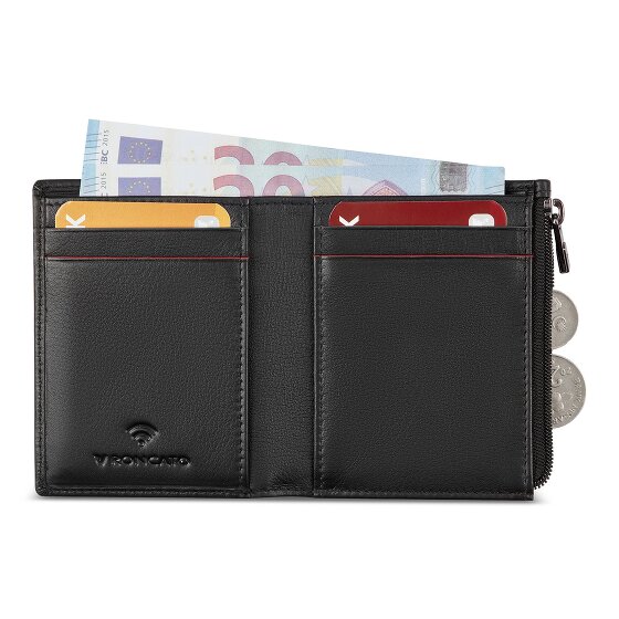 Roncato Detroit Geldbörse RFID Schutz Leder 8 cm