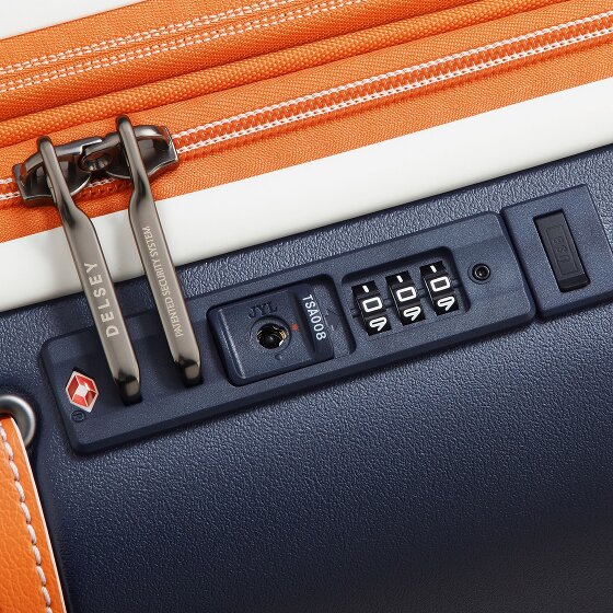 Delsey Paris Cadence 4 Rollen Kabinentrolley 55 cm mit Dehnfalte