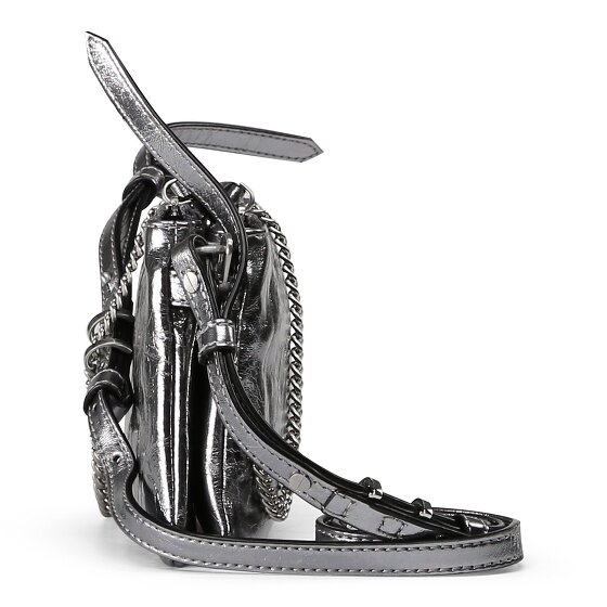 PINKO Double Mini Clutch Tasche Leder 20 cm