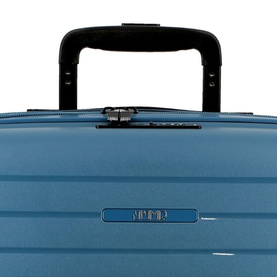 Jump Striper 4 Rollen Kabinentrolley 55 cm mit Dehnfalte