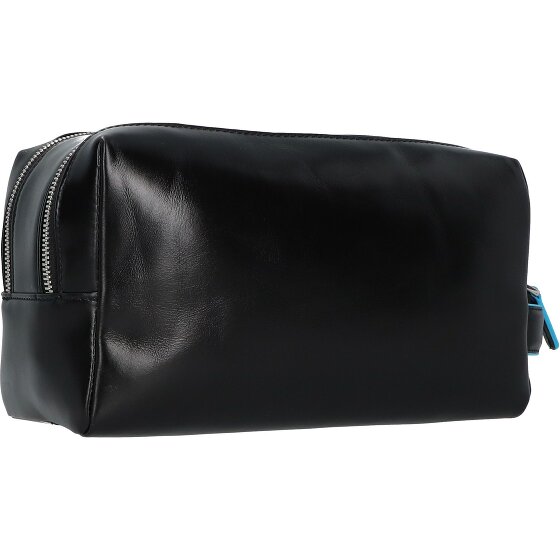 Piquadro Blue Square Kulturbeutel Leder 25 cm