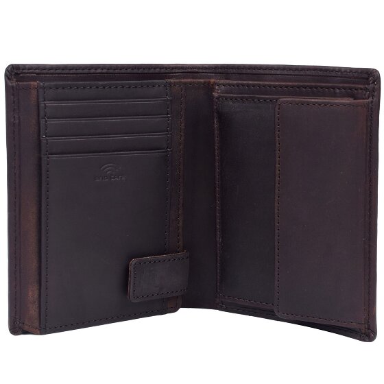 Strellson Brick Lane Jorge Geldbörse RFID Schutz Leder 2 cm