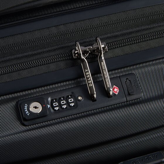 Delsey Paris Shadow 5.0 4-Rollen Kabinentrolley 55 cm Laptopfach mit Dehnfalte