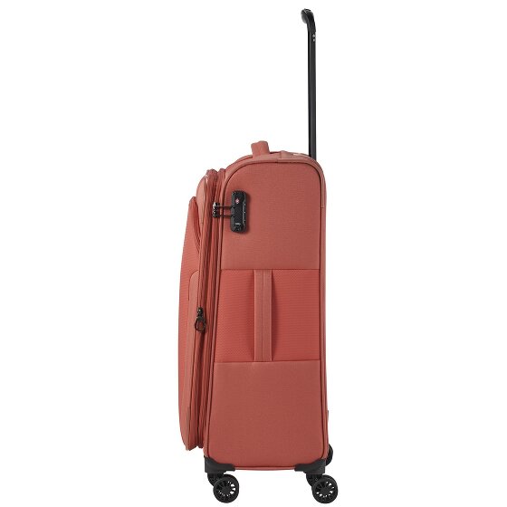 Travelite Croatia 4 Rollen Kofferset 3-teilig mit Dehnfalte