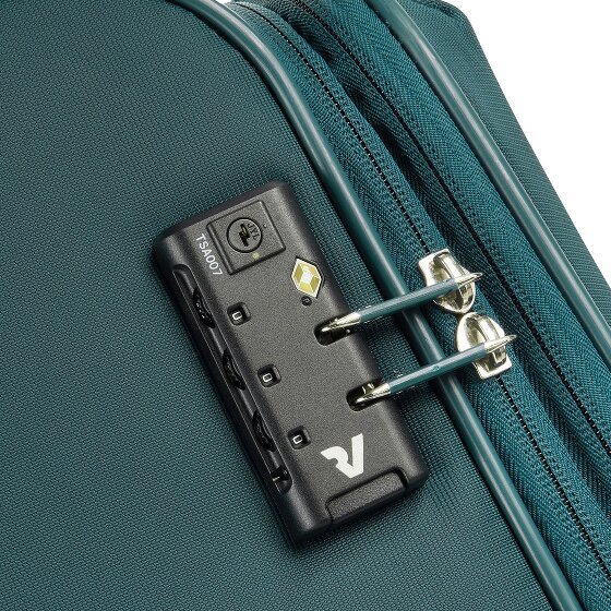 Roncato Crosslite 2 Rollen Kabinentrolley S 55 cm mit Dehnfalte