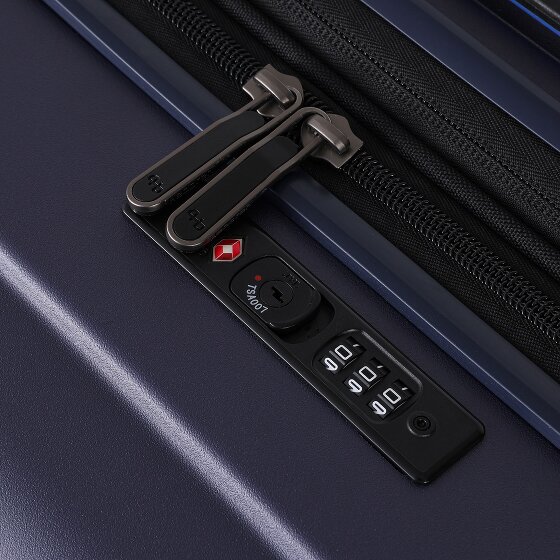 Hedgren Comby Grip L Exp 4 Rollen Trolley L 74 cm mit Dehnfalte