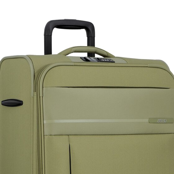 Jump Monthélys 4 Rollen Trolley 67 cm mit Dehnfalte Jump Monthélys 4 Rollen Trolley 67 cm mit Dehnfalte