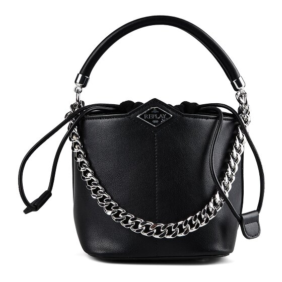 Replay Beuteltasche Leder 20 cm