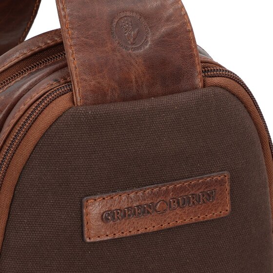 Greenburry Rugged Umhängetasche Leder 17 cm