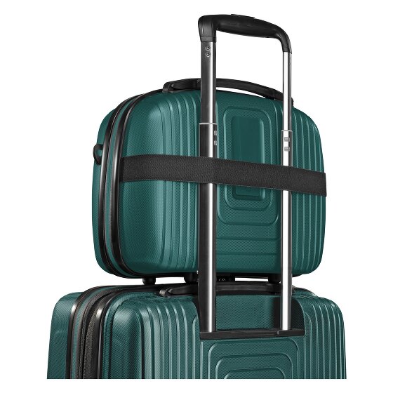 Redolz Essentials 14 4-Rollen Kofferset + Beautycase 4 tlg. mit Dehnfalte