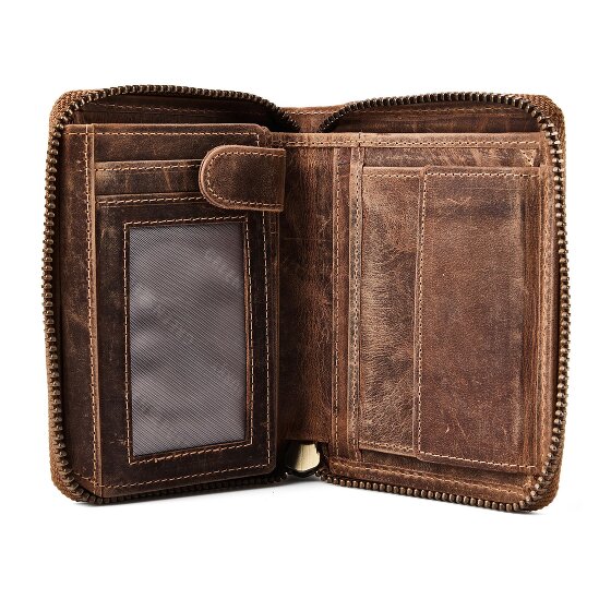 Greenburry Hecht Geldbörse Leder 13.5 cm