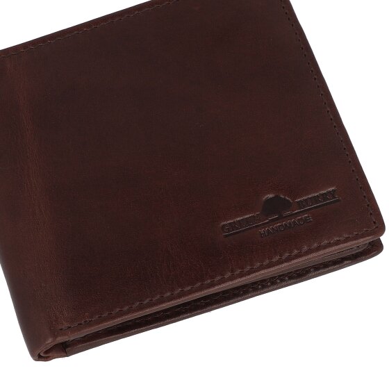 Greenburry Newport Geldbörse RFID Schutz Leder 11 cm