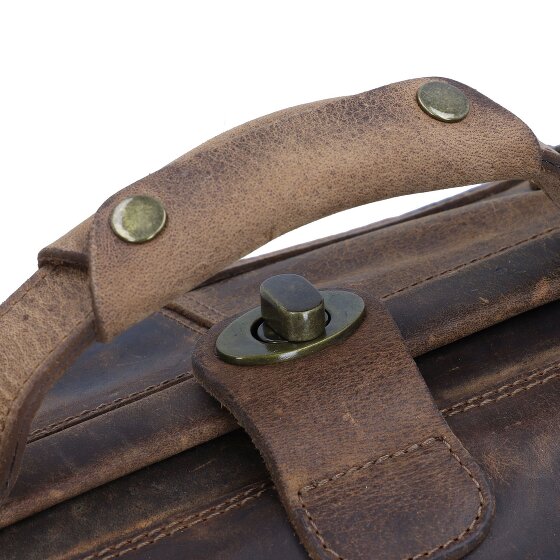 Greenland Nature Classic Bügeltasche Doktorkoffer Leder 41 cm Greenland Nature Classic Bügeltasche Doktorkoffer Leder 41 cm