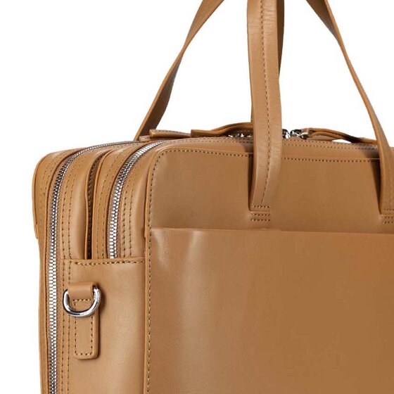 Jost Arva Aktentasche Leder 36 cm Laptopfach