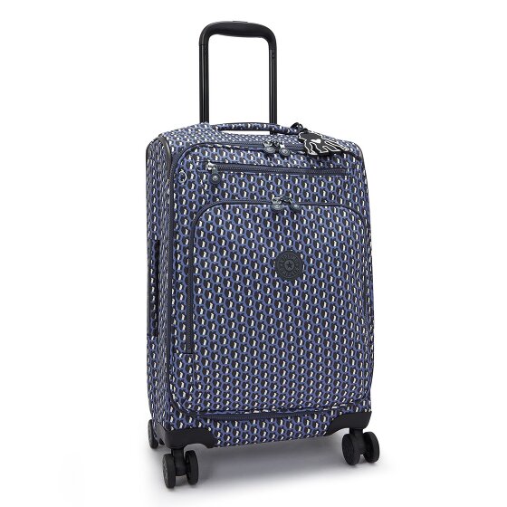 Kipling Basic Prt New Youri Spin 4 Rollen Kabinentrolley S 55 cm