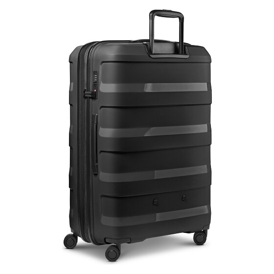 Redolz Pro PP 4 Rollen Trolley 77 cm mit Dehnfalte