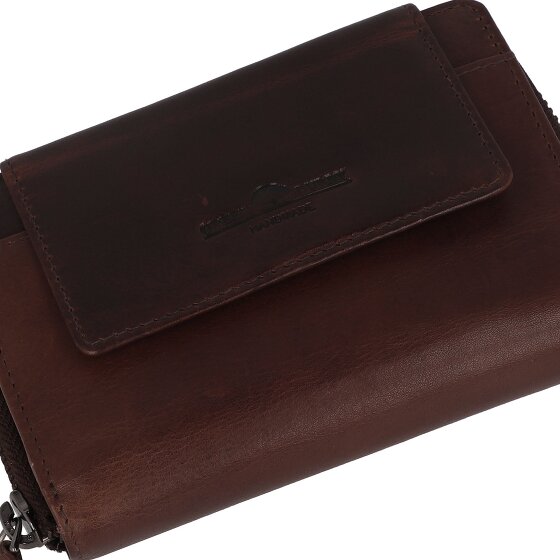 Greenburry Newport Geldbörse RFID Schutz Leder 14 cm
