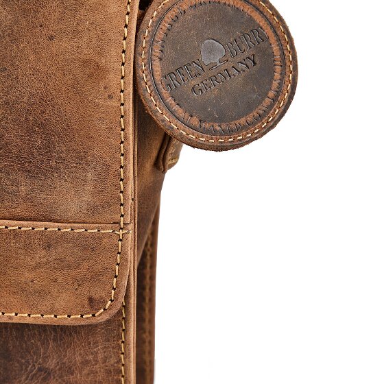 Greenburry Vintage Umhängetasche Leder 22 cm