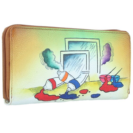 Greenland Nature Art+Craft Geldbörse RFID Leder 20 cm