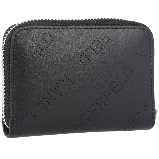 Karl Lagerfeld Punched Geldbörse Leder 10,5 cm