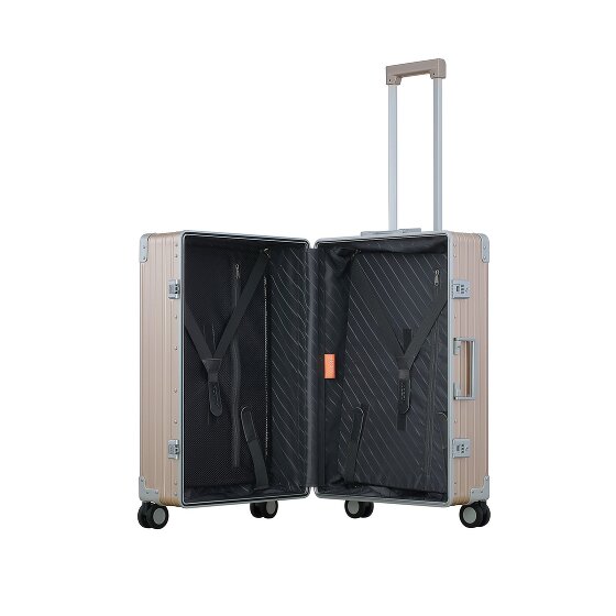 Aleon Fortis 4-Rollen Trolley Aluminium 67 cm