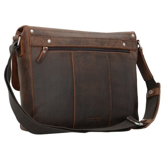 Leonhard Heyden Salisbury Umhängetasche Leder 34 cm Laptopfach
