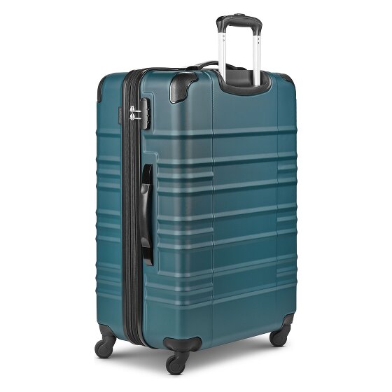 Wenger Amplar Evo 4 Rollen Trolley L 75 cm mit Dehnfalte