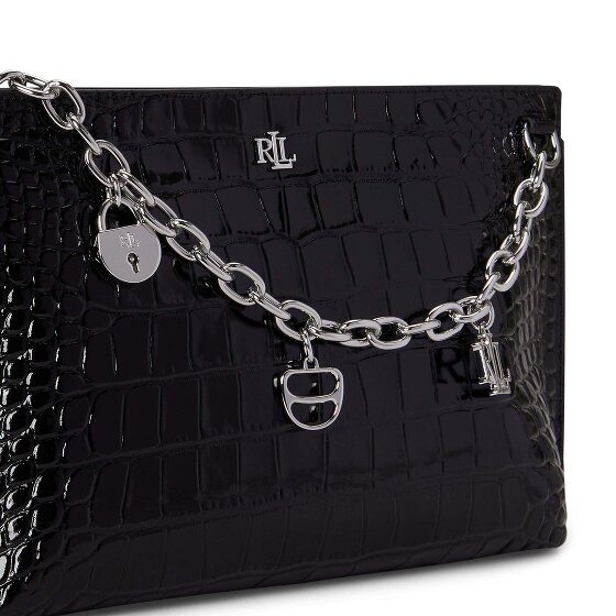 Lauren Ralph Lauren Clutch Tasche Leder 26 cm