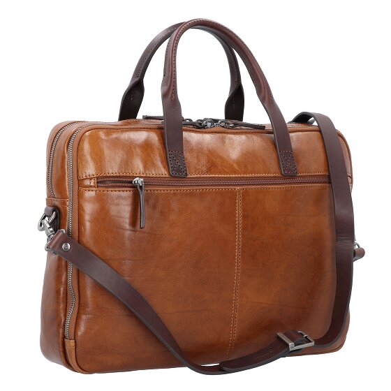 Castelijn & Beerens Rien Aktentasche RFID Leder 41 cm Laptopfach