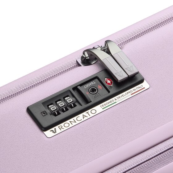 Roncato Florence 4 Rollen Kabinentrolley 55 cm Laptopfach mit Dehnfalte