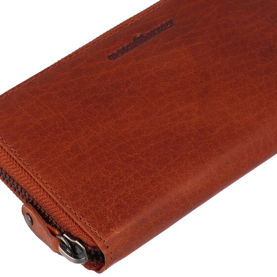 Greenburry House of Norway Geldbörse RFID Schutz Leder 19 cm