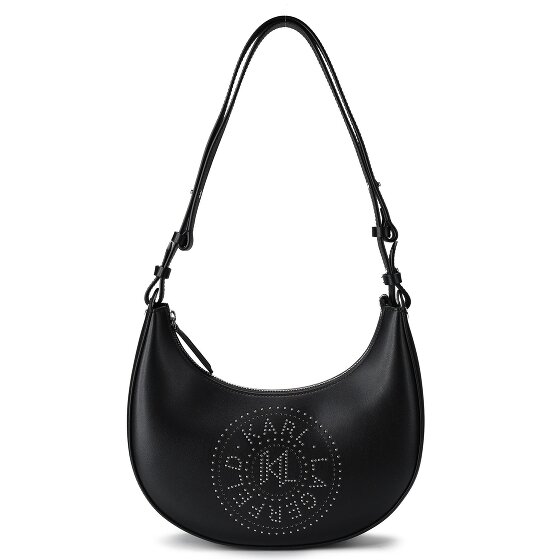 Karl Lagerfeld Circle Schultertasche Leder 28 cm