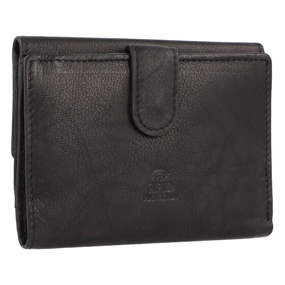 Greenburry Basic Geldbörse RFID Leder 13 cm