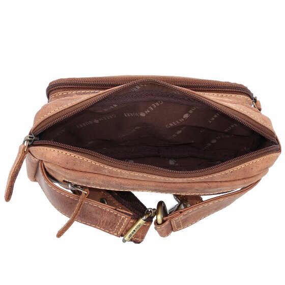Greenburry Vintage Gürteltasche Leder 20 cm