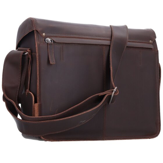 aunts & uncles Hunter Nick Messenger Leder 37 cm Laptopfach