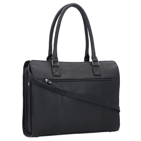 Burkely Antique Avery Schultertasche Leder 35,5 cm Laptopfach