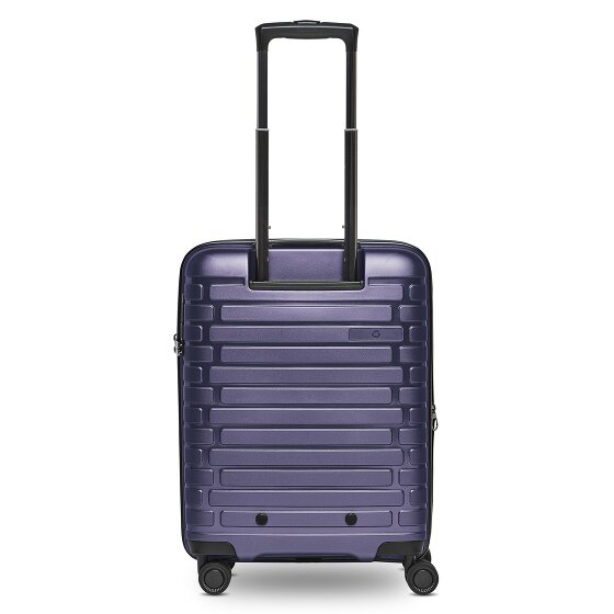 Pactastic Collection 04 THE CABIN + 4 Rollen Kabinentrolley S 55 cm mit Dehnfalte