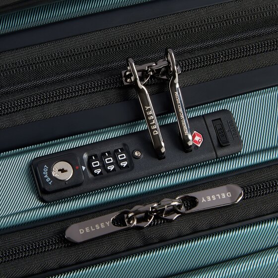 Delsey Paris Shadow 5.0 4 Rollen Kabinentrolley 55 cm Laptopfach mit Dehnfalte