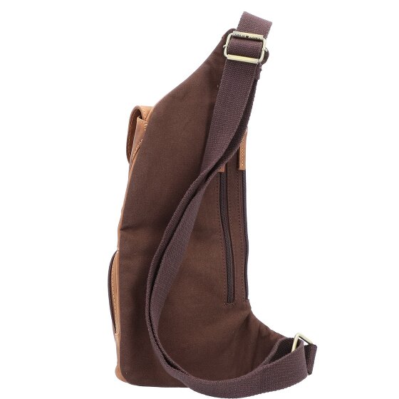 Greenburry Vintage Umhängetasche Leder 26 cm