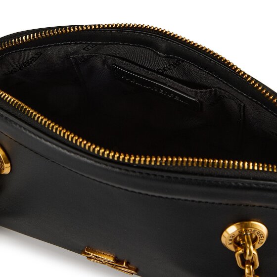 Karl Lagerfeld Autograph Schultertasche Leder 30 cm