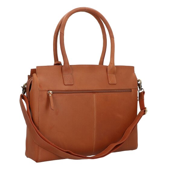 Burkely Vintage Doris Schultertasche Leder 39 cm Laptopfach