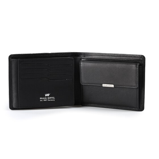 Braun Büffel Golf 3.0 Geldbörse RFID Schutz Leder 12 cm