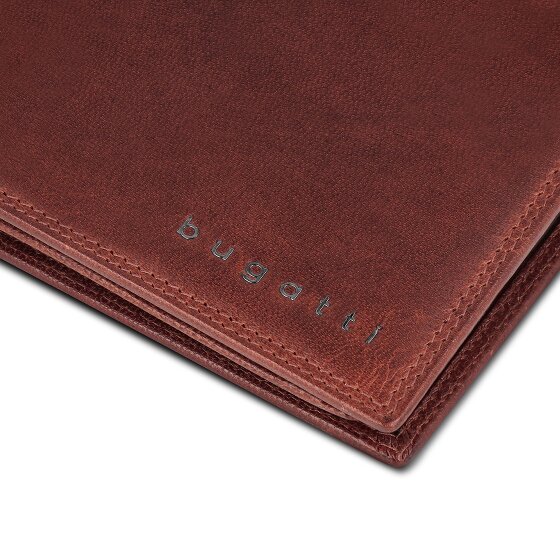 bugatti Valencia Geldbörse RFID Schutz Leder 12 cm