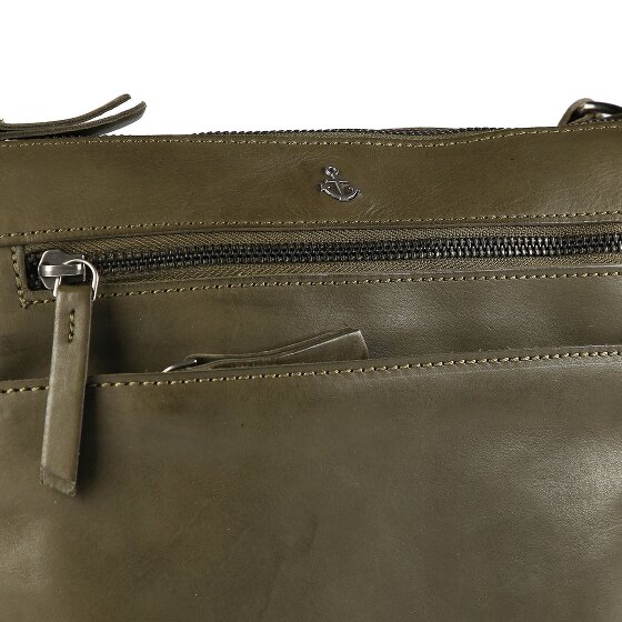 Harbour 2nd Soft Weaving Umhängetasche Leder 25 cm