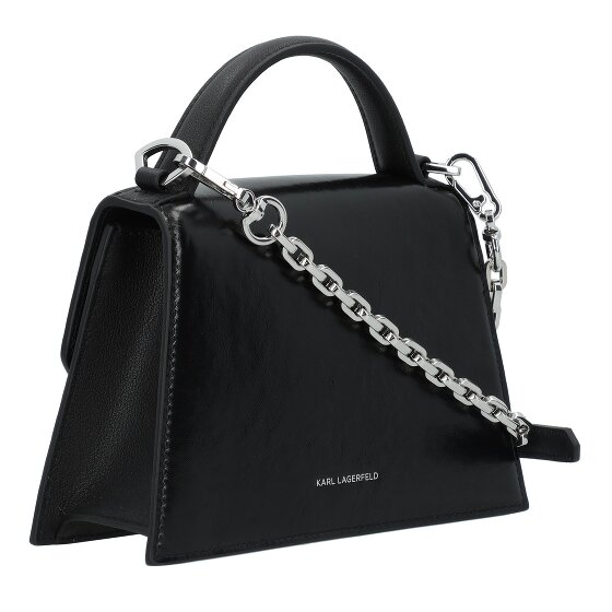Karl Lagerfeld Signature 2.0 Handtasche Leder 21 cm