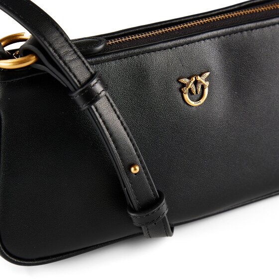 PINKO Half Moon Umhängetasche Leder 23 cm