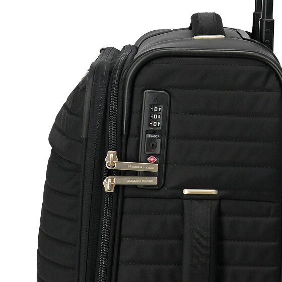 Travelite Barbara 4 Rollen Kabinentrolley S 55 cm mit Dehnfalte