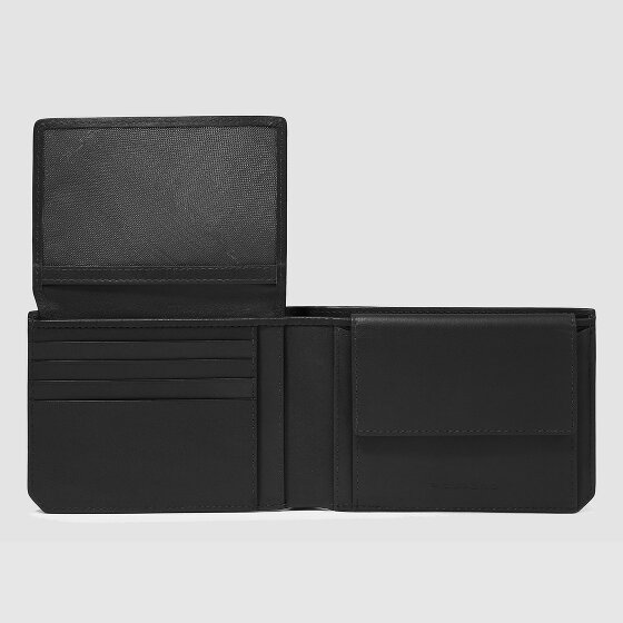 Piquadro Liko Geldbörse RFID Schutz Leder 12.5 cm