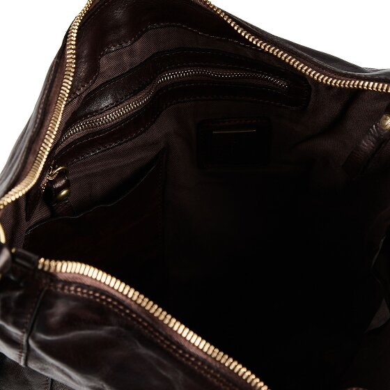 Campomaggi Mogano Schultertasche Leder 44 cm